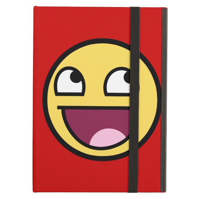 Coque iPad Air Visage impressionnant (Devant fermé)