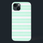 Coque ipad Aqua Stripe<br><div class="desc">Design simple et élégant,  avec de jolis rayures pastel dans deux tons bleu vert et blanc. Un design personnalisable pour personnaliser avec votre propre texte,  images et idées. Image d'art numérique originale créée par QuirkyChic.</div>