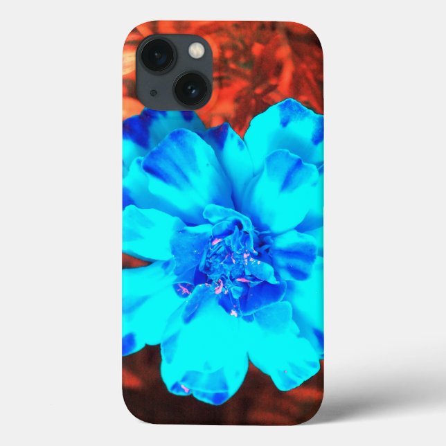 Coque ipad Blue Marigold II (Verso)