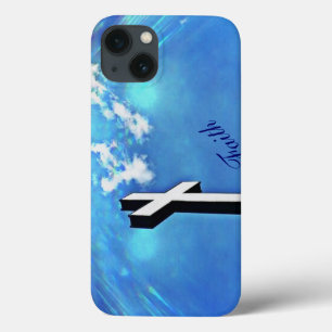 Coque ipad Ciel bleu de la Croix Sainte