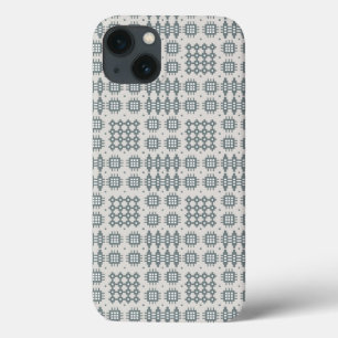 coque ipad-Coque : Gris, Motif de tapisserie gallo