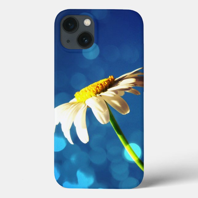 Coque ipad Daisy - Blue Sparkle (Verso)