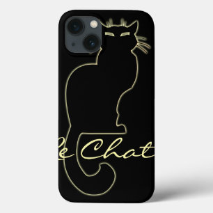 Coque ipad de chat noir Amoureux des chats Le Conv