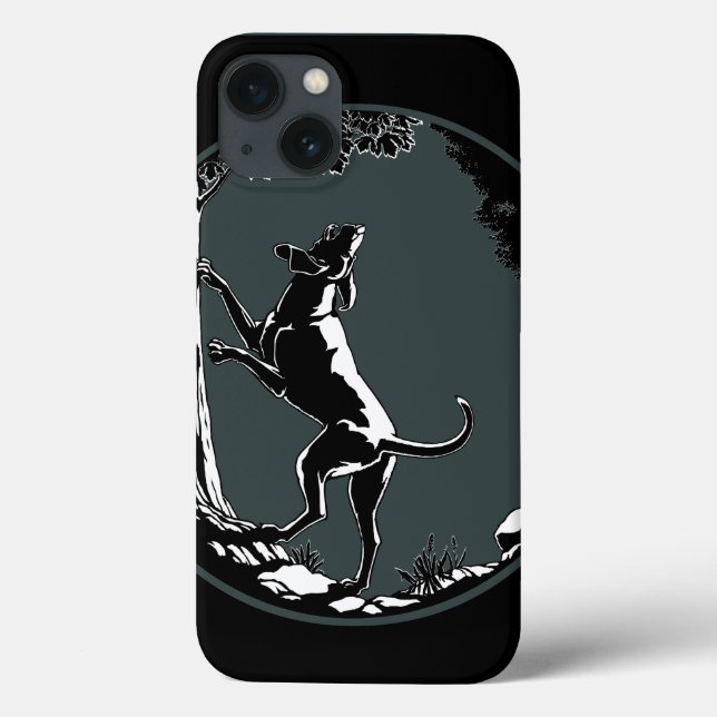 Coque ipad de chiens de chasse coque ipad d'art de (Verso)