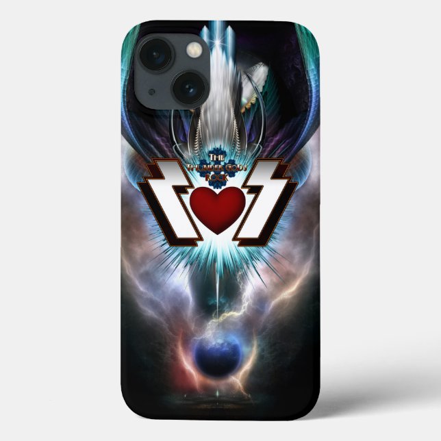 Coque ipad de Thunder Gods Rock (Verso)