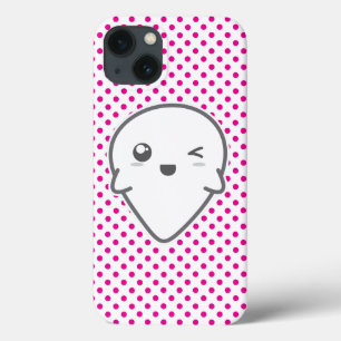 Coque ipad fantôme Kawaii Winking