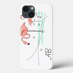 coque ipad Flamant rose Ocean Trio 3 "Monogramme"