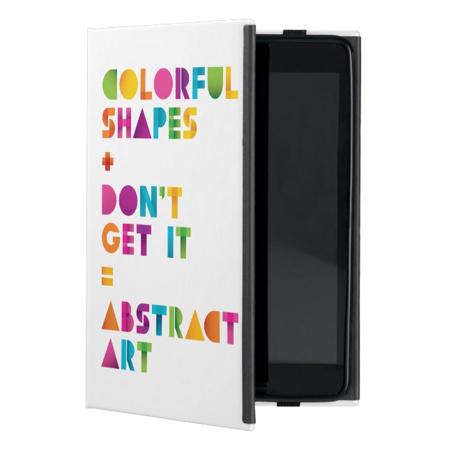 Coque iPad Mini Art abstrait (Devant)
