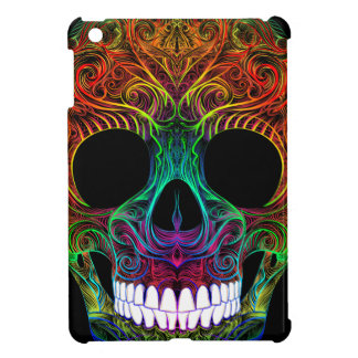Coque iPad Mini Crâne superbe de Skull Dia De Los Muertos Candy de