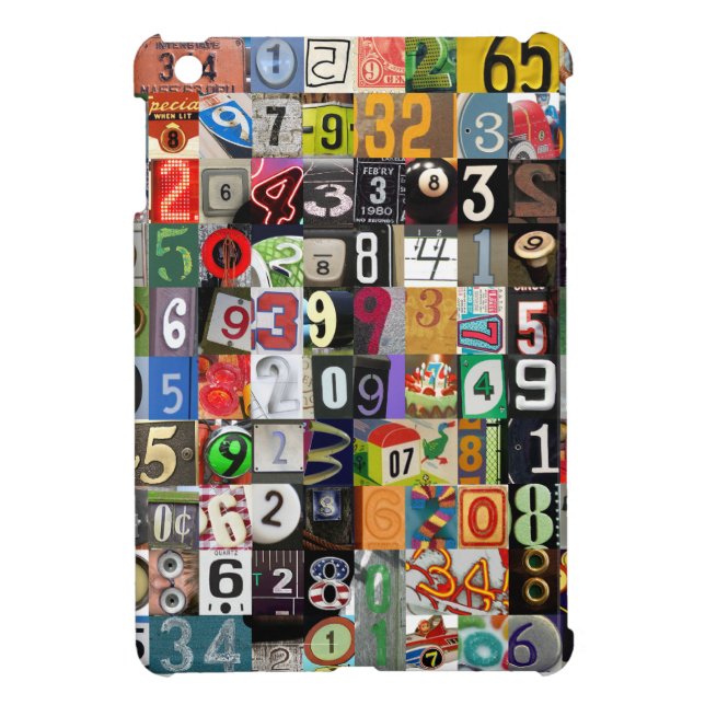 Coque iPad Mini Endroits de pi (Dos)