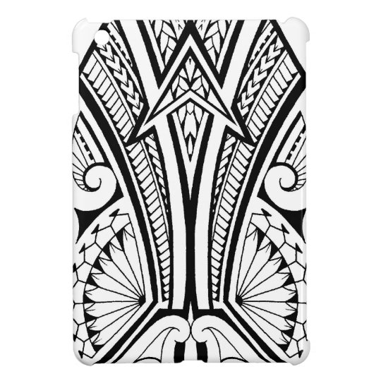 Coque iPad Mini Tatouage tribal polyn sien avec les motifs  