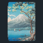 coque ipad - Mont Fuji du lac Yamanaka<br><div class="desc">Ce coque ipad présente une illustration japonaise colorée du "Mont Fuji du lac Yamanaka" par Hiroaki Takahashi (1871-1945). Cette image NE PEUT PAS être supprimée mais peut être déplacée vers le haut ou vers le bas un peu pour atteindre votre vue préférée. Personnalisez avec du texte personnalisé dans le choix...</div>