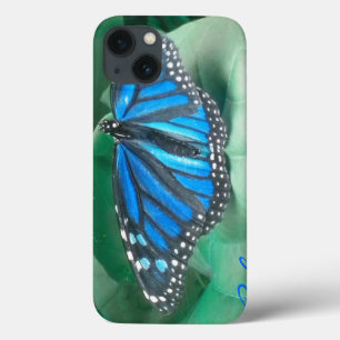 Coque ipad papillon Sapphire Blue Monarch