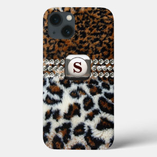 Coque ipad sauvage de fourrure de léopard