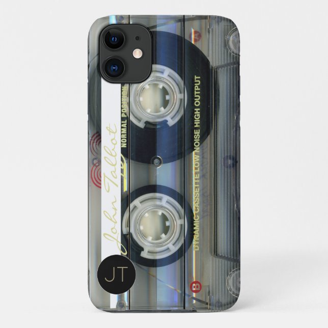 Coque iPC personnalisé pour cassette audio T2 Retr (Dos)