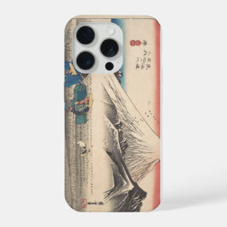 Coque iPhone 15 Pro スマートフォンケースHiroshige Mount Fuji Ukiyo-e iPhone 15 P