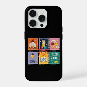 Coque iPhone 15 Pro 100 Jours Plus Intelligents Joyeux 100ème Jour d'É