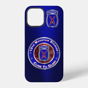 Coque iPhone 12 10th Division de montagne « Monter vers la gloire