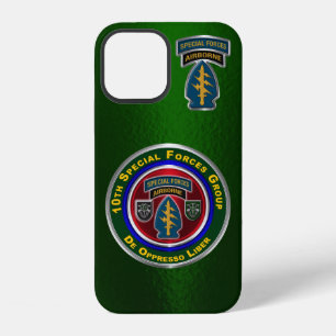 Coque iPhone 12 10th Special Forces Group Airborne sur mesure