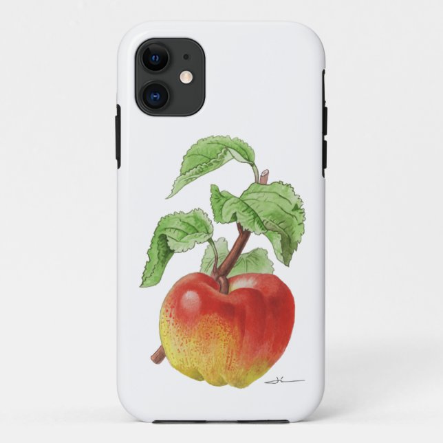Coque IPhone 11 "Pomme Jeanne Hardy" (Dos)