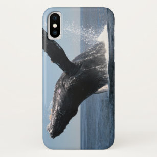 Coque iPhone X Violation adulte de baleine de bosse