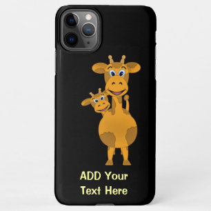 Coque iPhone 11Pro Max Coque iphone Personnaliser Giraffes