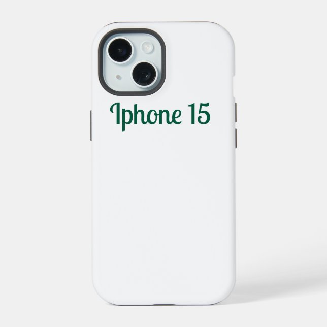 Coque iPhone 15 (Verso)