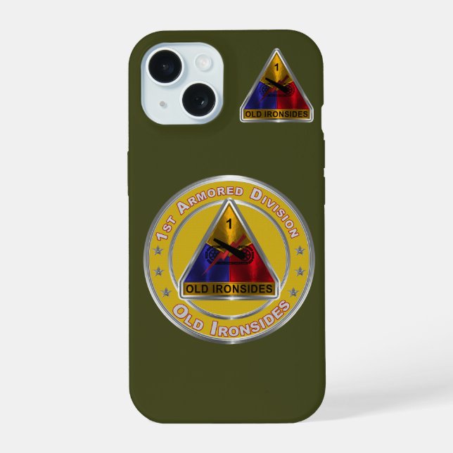 Coque iPhone 15 1re division blindée  (Verso)