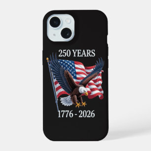Coque iPhone 15 250 Ans Anniversaire Drapeau Américain Usa 1776-20