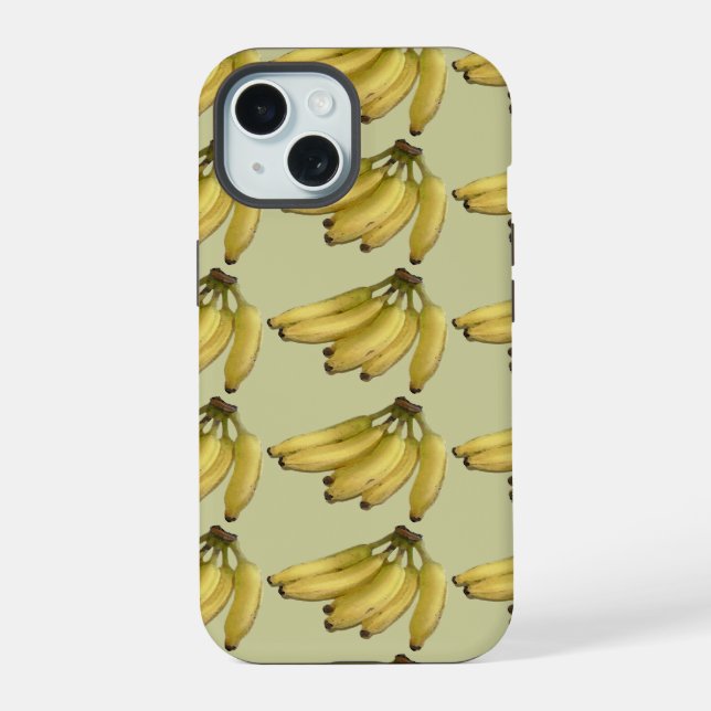 Coque iPhone 15 a bunch of bananas (Verso)