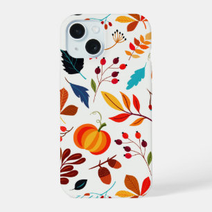 Coque iPhone 15 Abondance d'Automne Personnalisé