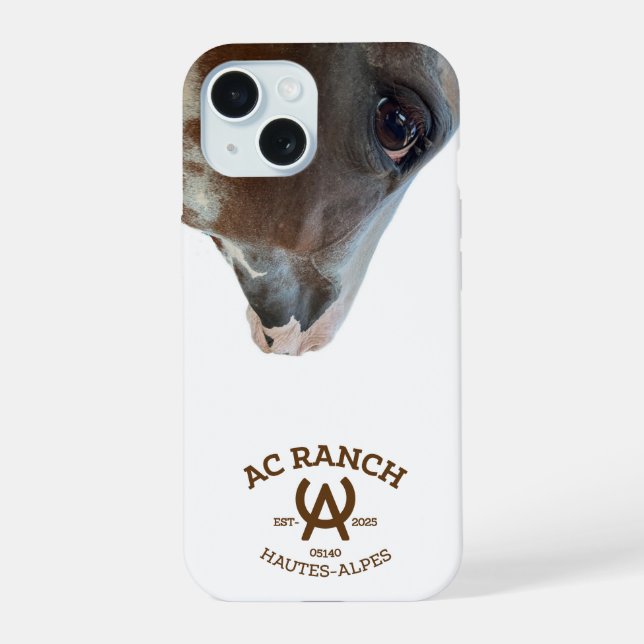 Coque iPhone 15 ac ranch iphone (Verso)