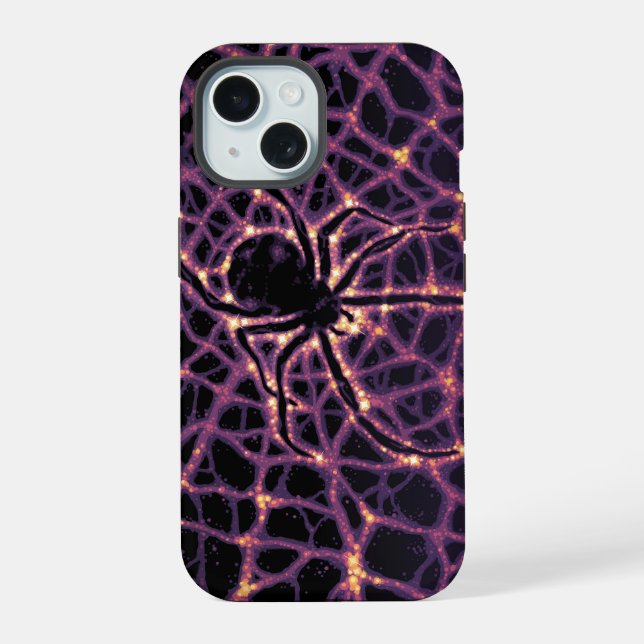 Coque iPhone 15 Affiche Dark Matter. (Verso)