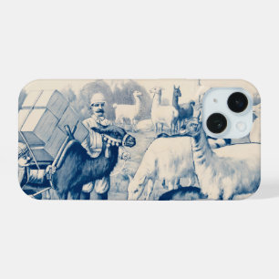 Coque iPhone 15 Affiche de cirque vintage John Robinson
