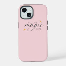 Affirmation magique rose mignon