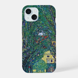 Coque iPhone 15 Allée dans le parc du château de Kammer de Gustav