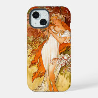 Alphonse Mucha Printemps Art Nouveau