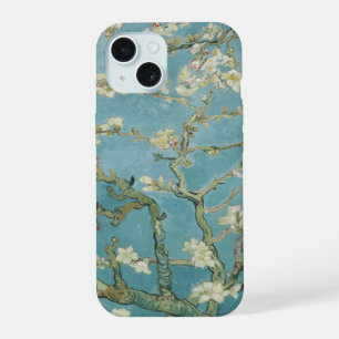 Coque iPhone 15 Amandier en fleurs par Vincent Van Gogh