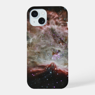 Coque iPhone 15 Amas d'étoiles au centre de la nébuleuse de la Fla