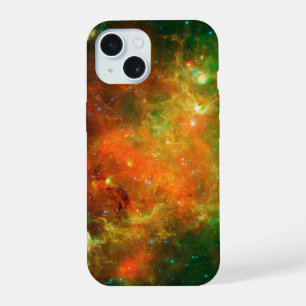 Coque iPhone 15 Amas d'étoiles dans la nébuleuse de l'Amérique du