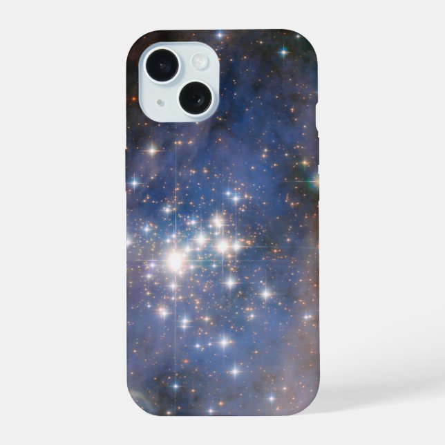 Coque iPhone 15 amas d'étoiles Trumpler 14. (Verso)