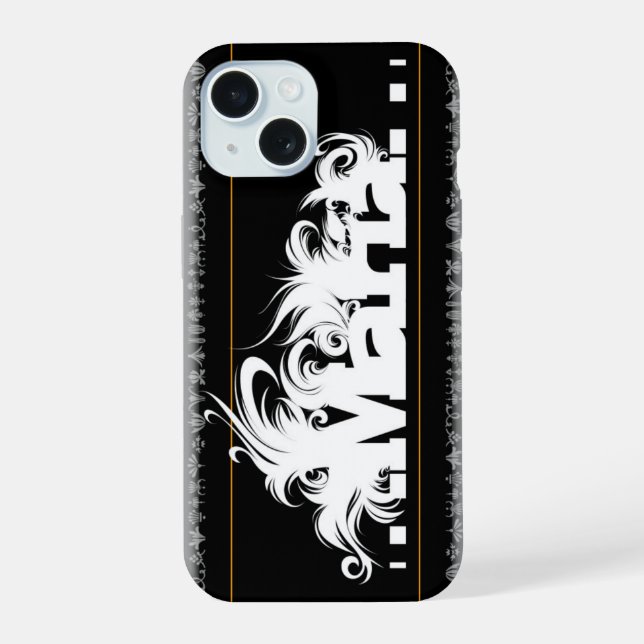 Coque iPhone 15 Amazing smartphone case. (Verso)