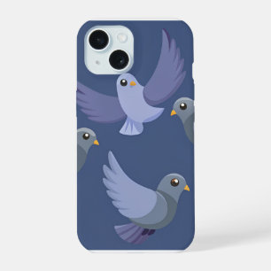 Coque iPhone 15 Amis Pigeons