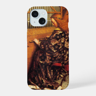 Coque iPhone 15 ANGE DE NOËL FAIRE DE LA MUSIQUE /Joueur d'orgue