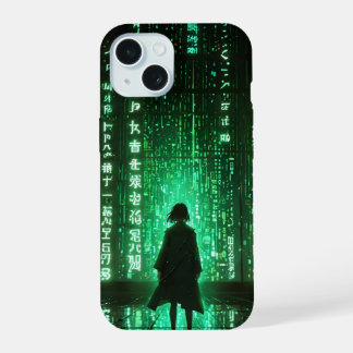 Coque iPhone 15 Animation futuriste