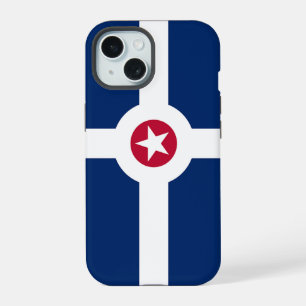 Coque iPhone 15 Apple iPhone 15 Coque-Mate avec drapeau d'Indianap
