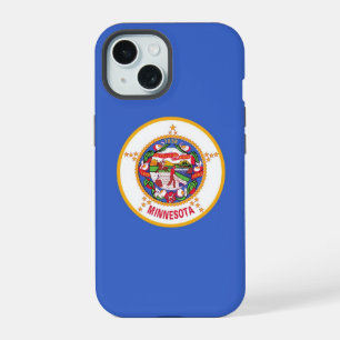 Coque iPhone 15 Apple iPhone 15 Coque-Mate avec drapeau du Minneso