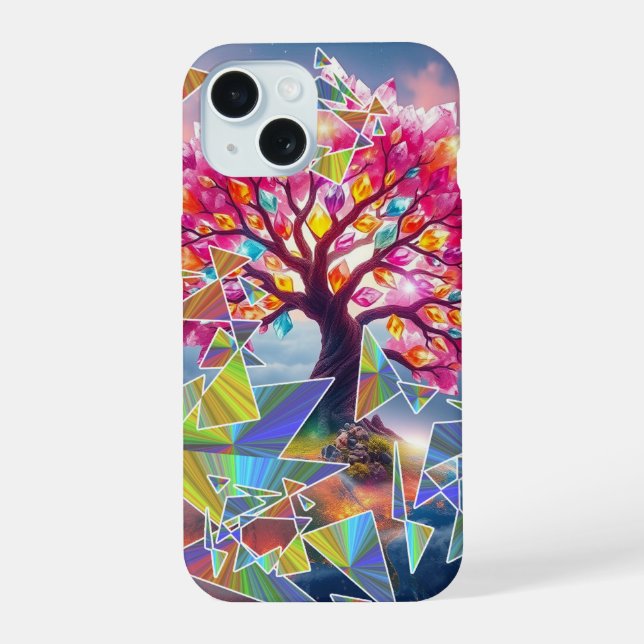 Coque iPhone 15 Arbre (Verso)