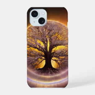 Coque iPhone 15 Arbre de vie v2
