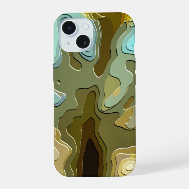 COQUE iPhone 15 ARBRES (Verso)